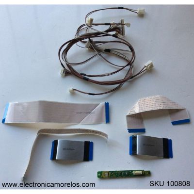 KIT DE CABLES PARA TV / PANASONIC / 0037/T2F0522 / MODELO TC-P60U50